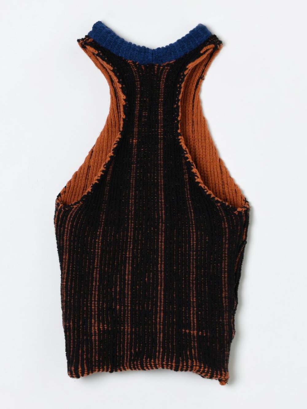 Eckhaus Latta Knit Cropped Halter Tank - Picture 6 of 6